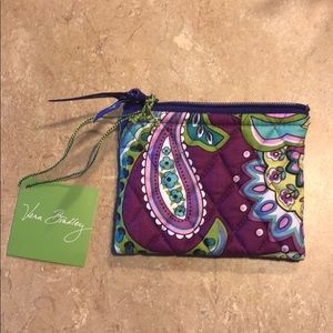 NWT Vera Bradley Coin Purse Heather
